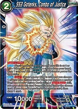 SS3 Gotenks, Combo of Justice BT14-047