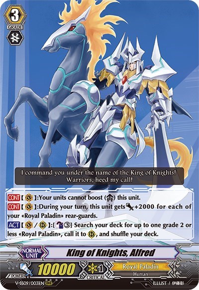 King of Knights, Alfred [G Format] V-SS09/003EN