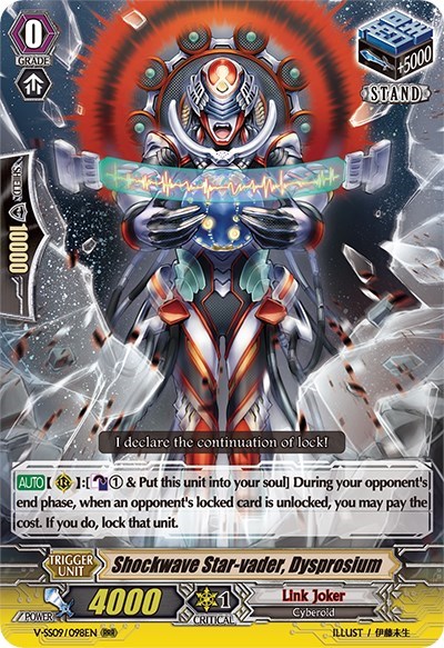Shockwave Star-vader, Dysprosium [G Format] V-SS09/098EN