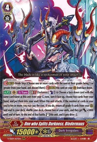 One who Splits Darkness, Bledermaus [G Format] V-SS09/107EN