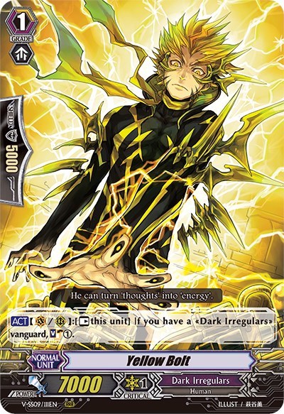 Yellow Bolt [G Format] V-SS09/111EN