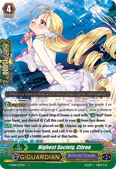Highest Society, Citron [G Format] V-SS09/137EN