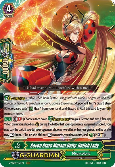 Seven Stars Mutant Deity, Relish Lady [G Format] V-SS09/151EN