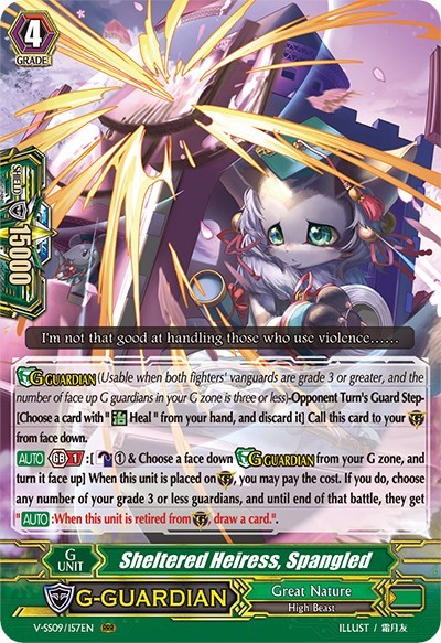 Sheltered Heiress, Spangled [G Format] V-SS09/157EN