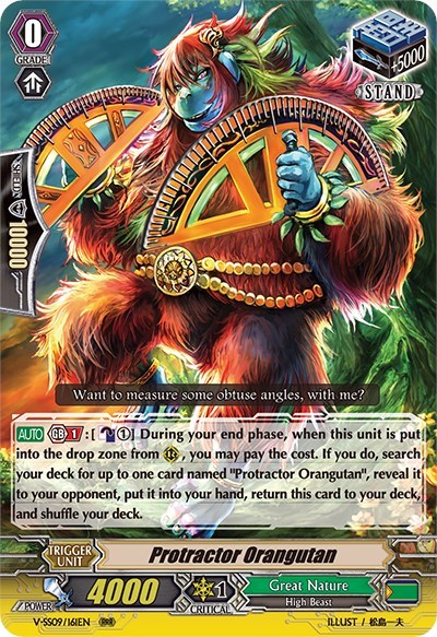Protractor Orangutan [G Format] V-SS09/161EN