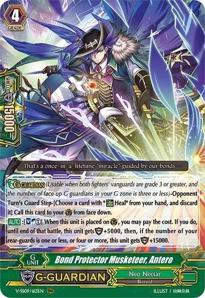 Bond Protector Musketeer, Antero [G Format] V-SS09/163EN
