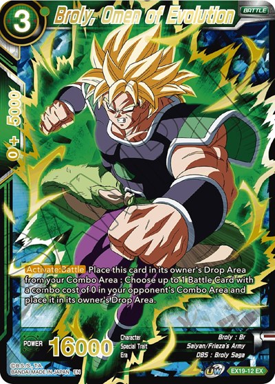Broly, Omen of Evolution EX19-12