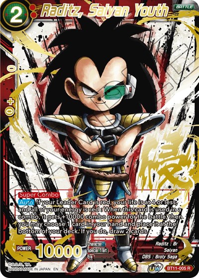 Raditz, Saiyan Youth BT11-005