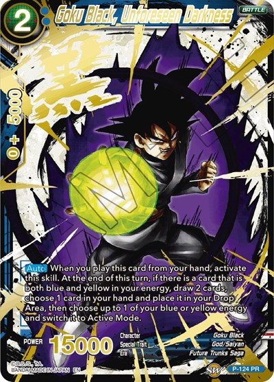 Goku Black, Unforeseen Darkness P-124