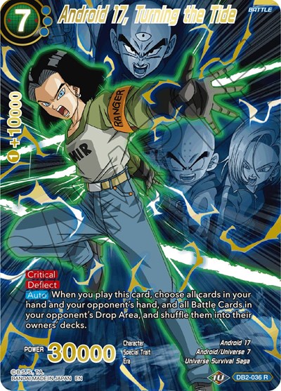 Android 17, Turning the Tide DB2-036