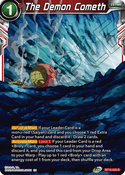 The Demon Cometh BT15-023