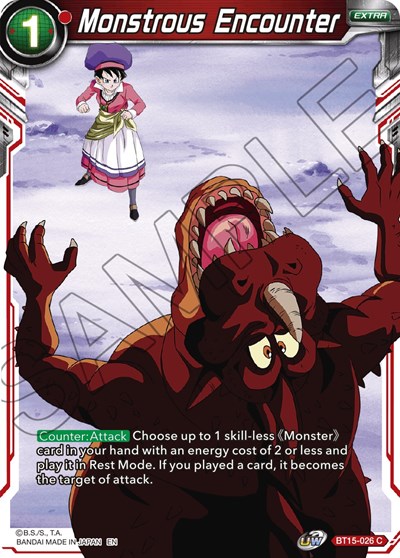 Monstrous Encounter BT15-026