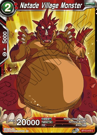 Natade Village Monster BT15-018