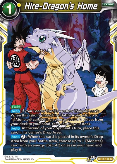 Hire-Dragon's Home BT15-116