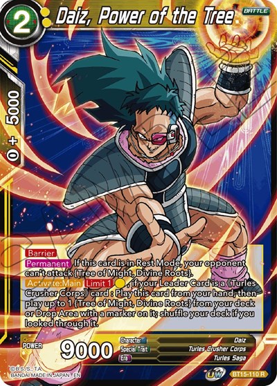 Daiz, Power of the Tree BT15-110