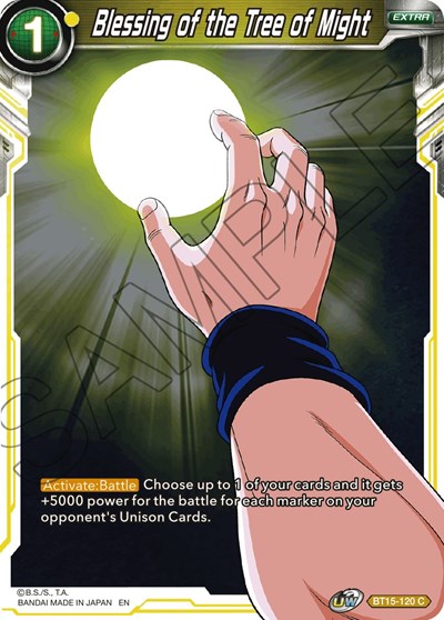 Blessing of the Tree of Might BT15-120