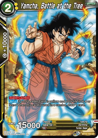 Yamcha, Battle at the Tree BT15-102