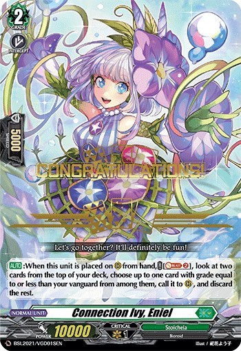 Connection Ivy, Eniel [D Format] BSL2021/VGD01SEN