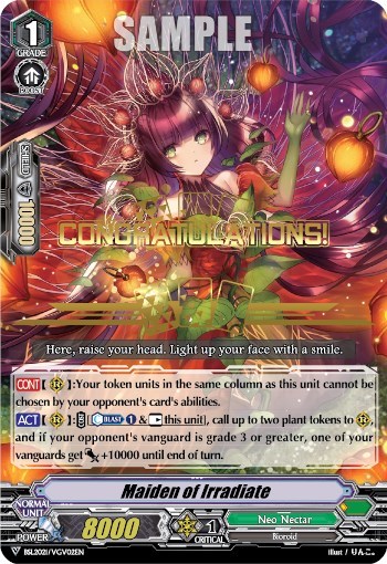 Maiden of Irradiate [V Format] BSL2021/VGV02EN