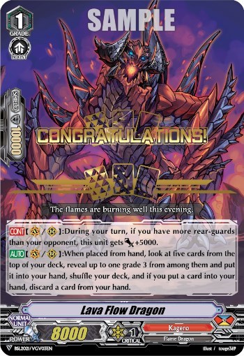 Lava Flow Dragon [V Format] BSL2021/VGV03EN