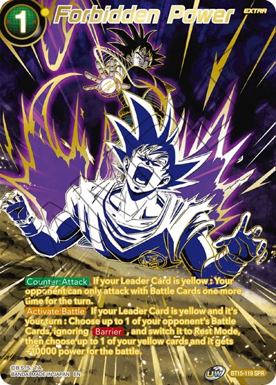 Forbidden Power BT15-119