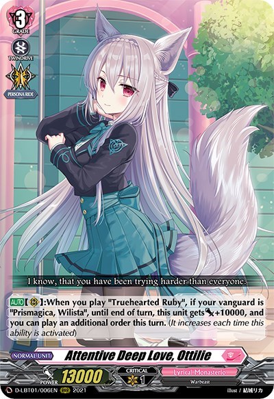 Attentive Deep Love, Ottilie [D Format] D-LBT01/006EN