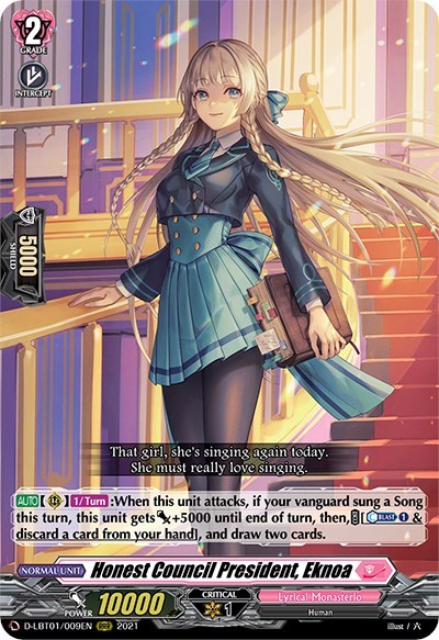 Honest Council President, Eknoa [D Format] D-LBT01/009EN