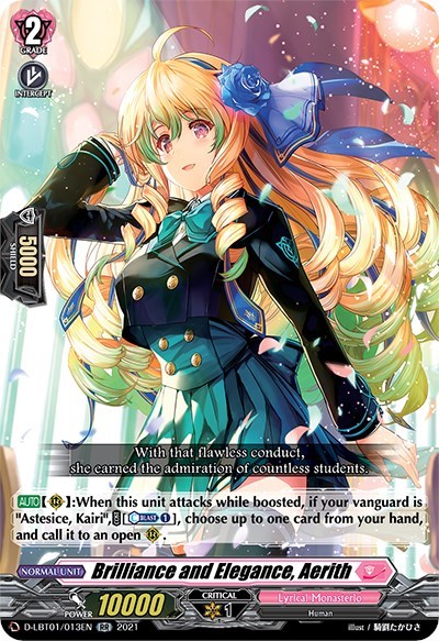 Brilliance and Elegance, Aerith [D Format] D-LBT01/013EN