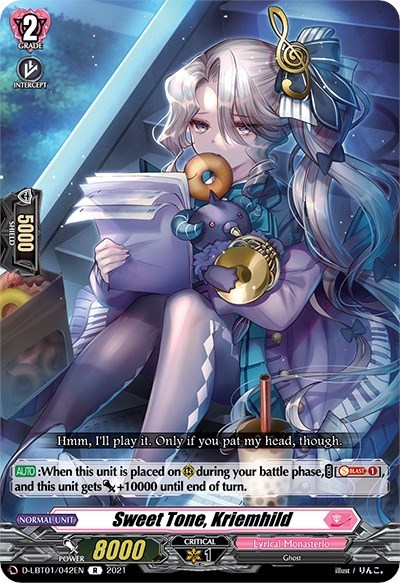 Sweet Tone, Kriemhild [D Format] D-LBT01/042EN
