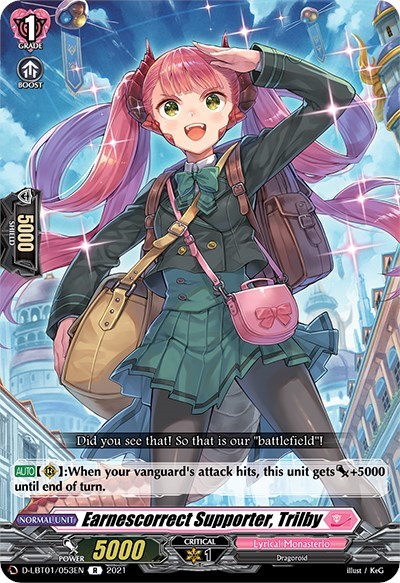 Earnescorrect Supporter, Trilby [D Format] D-LBT01/053EN