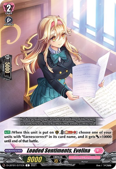 Loaded Sentiments, Evelina [D Format] D-LBT01/071EN