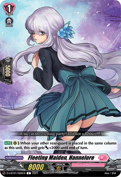 Fleeting Maiden, Hannelore [D Format] D-LBT01/086EN