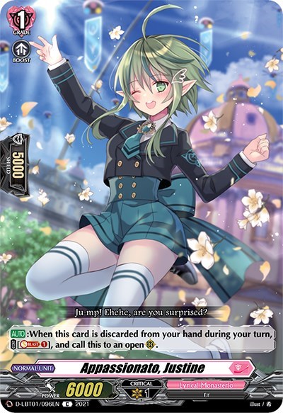 Appassionato, Justine [D Format] D-LBT01/096EN