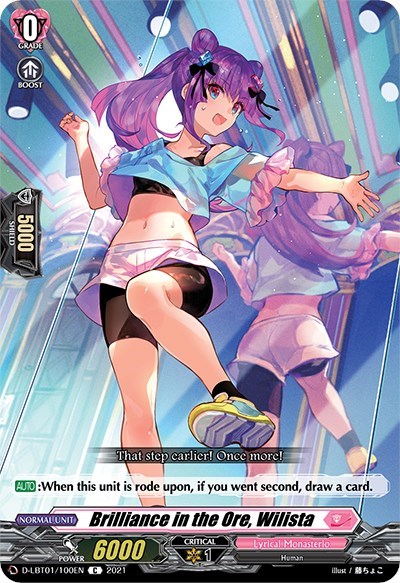 Brilliance in the Ore, Wilista [D Format] D-LBT01/100EN