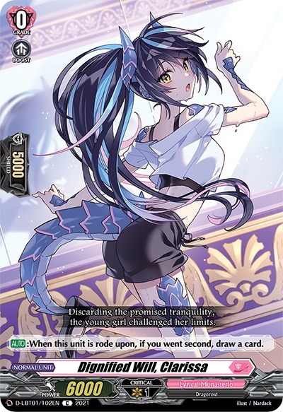 Dignified Will, Clarissa [D Format] D-LBT01/102EN