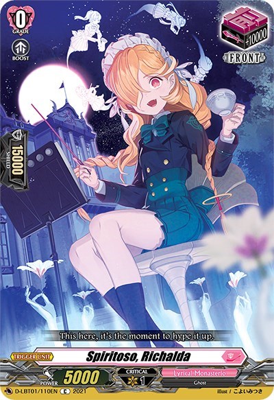 Spiritoso, Richalda [D Format] D-LBT01/110EN