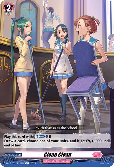 Clean Clean [D Format] D-LBT01/115EN