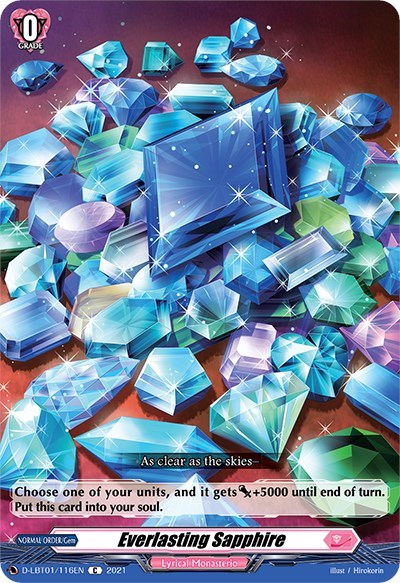 Everlasting Sapphire [D Format] D-LBT01/116EN