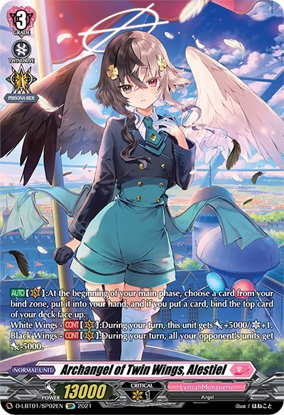Archangel of Twin Wings, Alestiel [D Format] D-LBT01/SP02EN