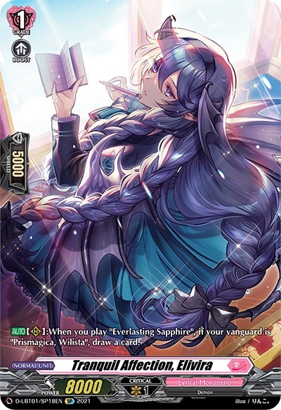 Tranquil Affection, Elivira [D Format] D-LBT01/SP18EN