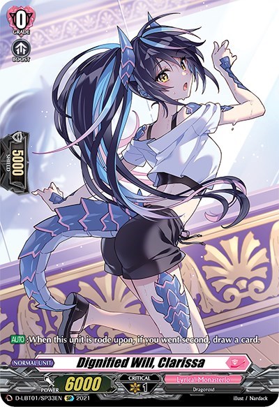 Dignified Will, Clarissa [D Format] D-LBT01/SP33EN