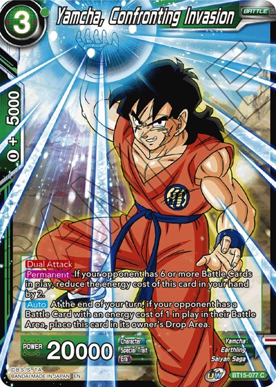 Yamcha, Confronting Invasion BT15-077