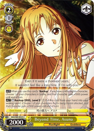 Beyond Time, Asuna SAO/S80-E025 C