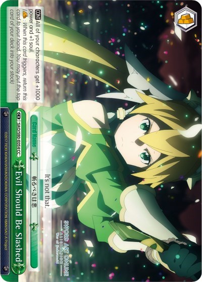 Evil Should Be Slashed SAO/S80-E054 CC