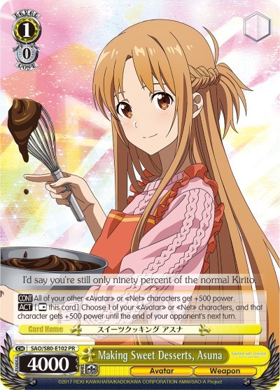 Making Sweet Desserts, Asuna SAO/S80-E102 PR
