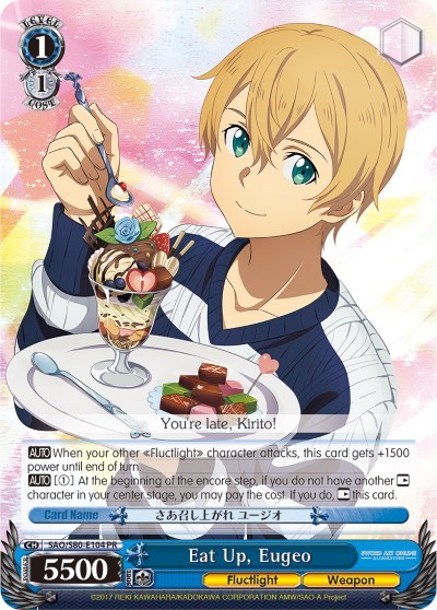 Eat Up, Eugeo SAO/S80-E104 PR