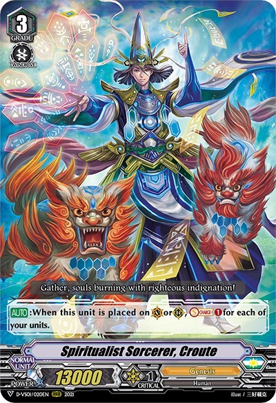 Spiritualist Sorcerer, Croute [V Format] D-VS01/020EN