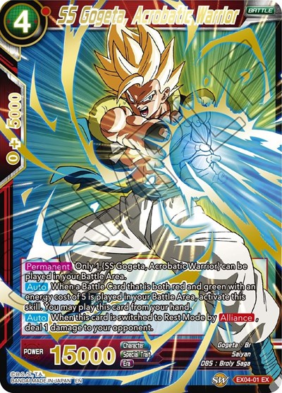SS Gogeta, Acrobatic Warrior EX04-01