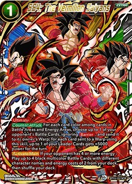 SS4: The Vermilion Saiyans BT15-152