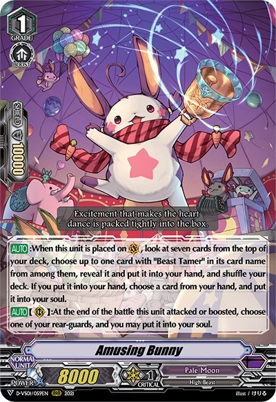 Amusing Bunny [V Format] D-VS01/059EN